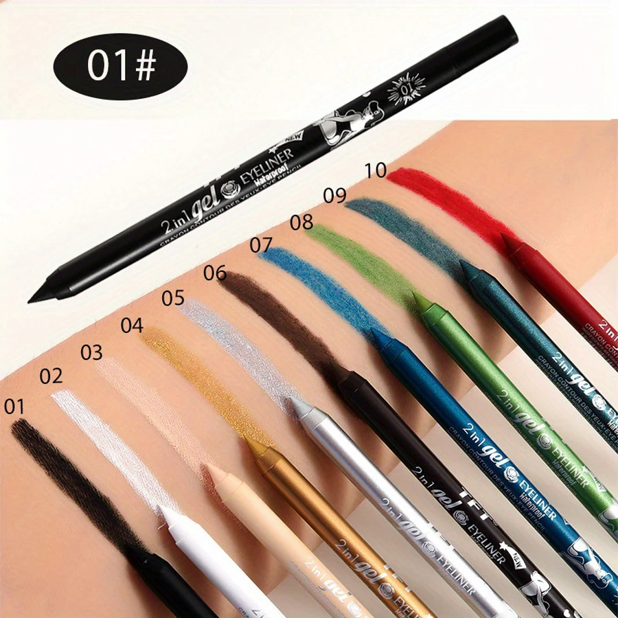 Wasserfester Langanhaltender Eyeliner Und Lipliner Gelstift_voghion.com
