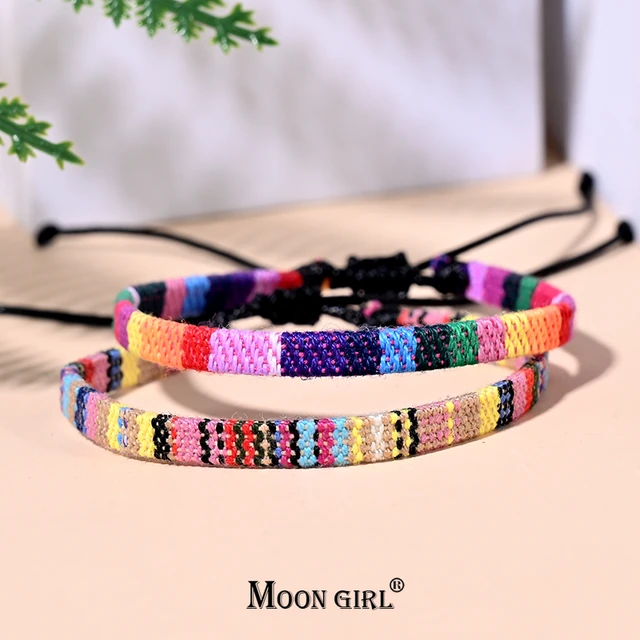 2Pcs/Set Bohemian Friendship Couple Bracelet Charms Men Women Fashion Beach  Adjustable Durable Handmade 2022 Jewelry Gift Female - AliExpress