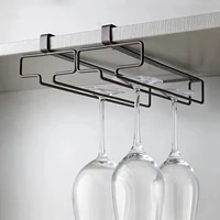 Wine Glass Rack Under Cabinet Household Hangning Cup Display Rack Luxury Stemware Holder Wine Glass Storage Rack Kitchen Tool 1