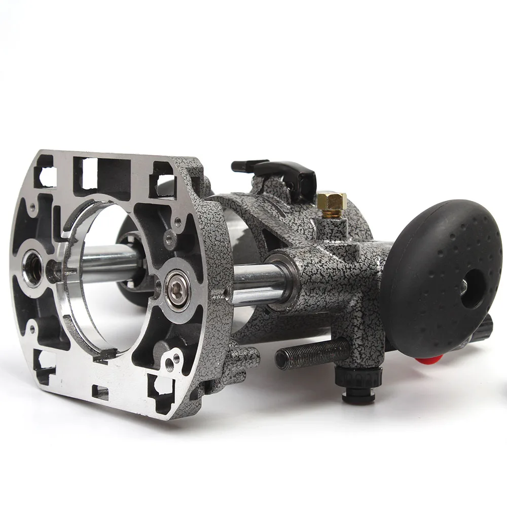 Router Table Lifting System Metal Manual Router Lift Base 51mm Stroke For Engraving Slotting Machines