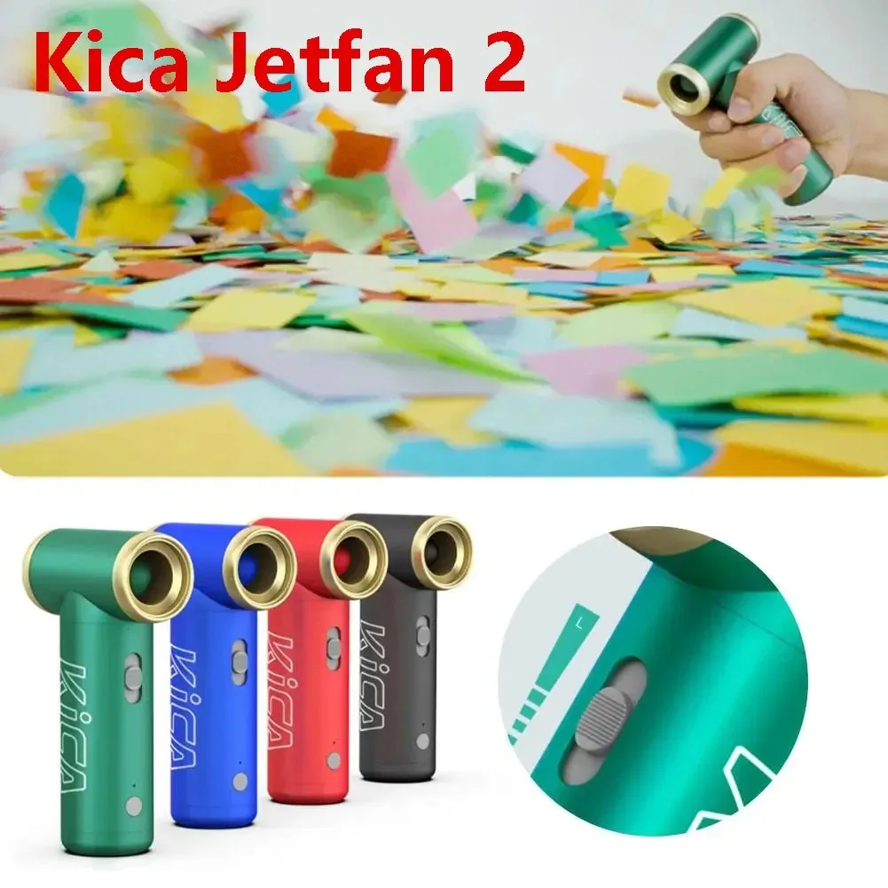 Mini Jet Fan 2 Portable Cordless Computer Keyboard Cleaner 100000RPM Jetfan 2 Compresse Air Duster Electric Air Dust Blower