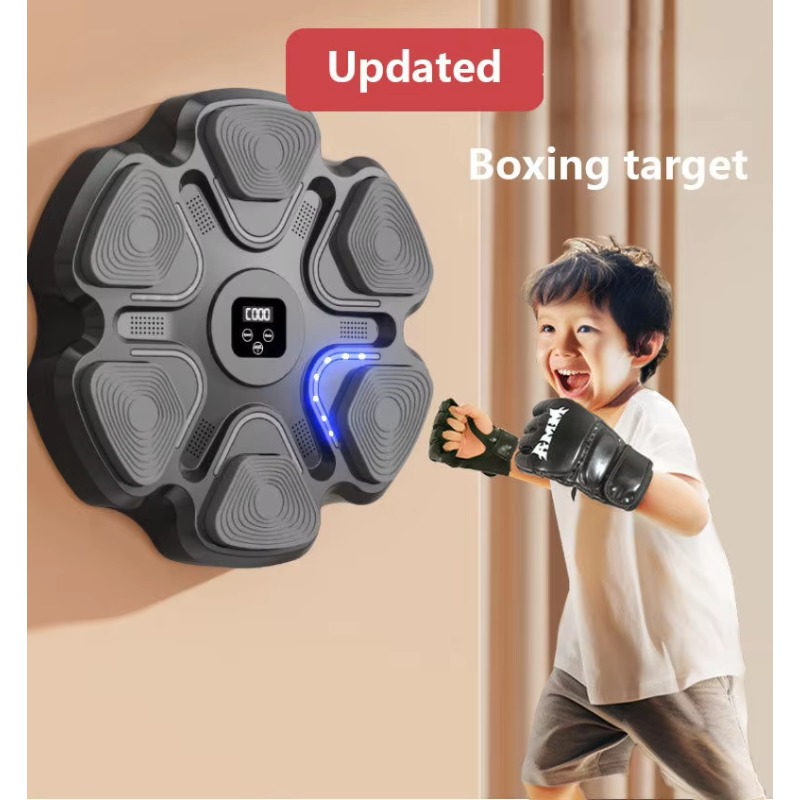 New Smart Music Boxing Machine Sports Fitness Boxing Trainer Adult/Children Home Exercise Response Training Boxing Wall Target