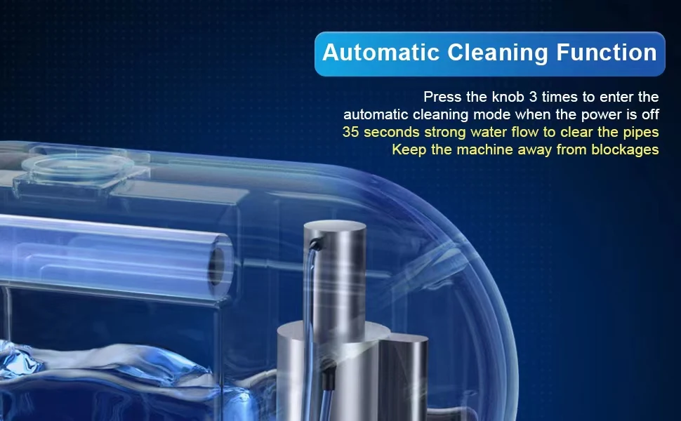 Automatic Foam Soap Dispenser LED Temperature Display Electric