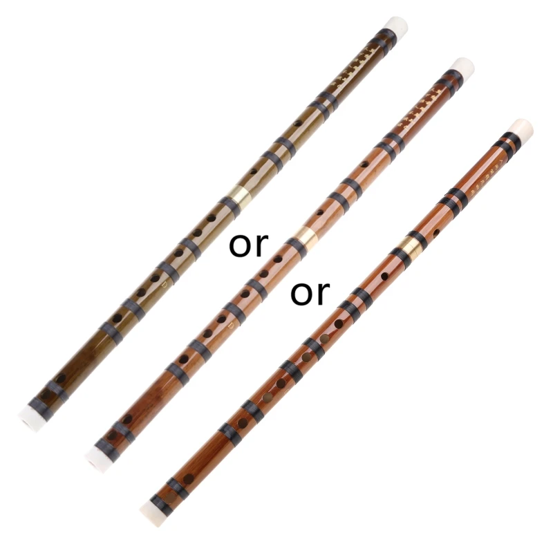 

Bamboo Flute 23 Inch Long Vertical Dizi for Key D Chinese Musical Instrument Traditional Handmade Perfect for Drop Shipping