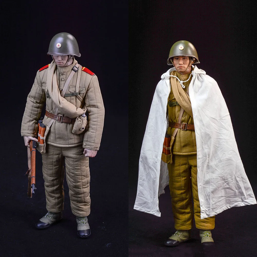 

Marsdivine CHN-022 1/6 Male Soldier Accessory WWII North Korean People's Army Uniform Weapon Combat Suit For 12'' Action Figure