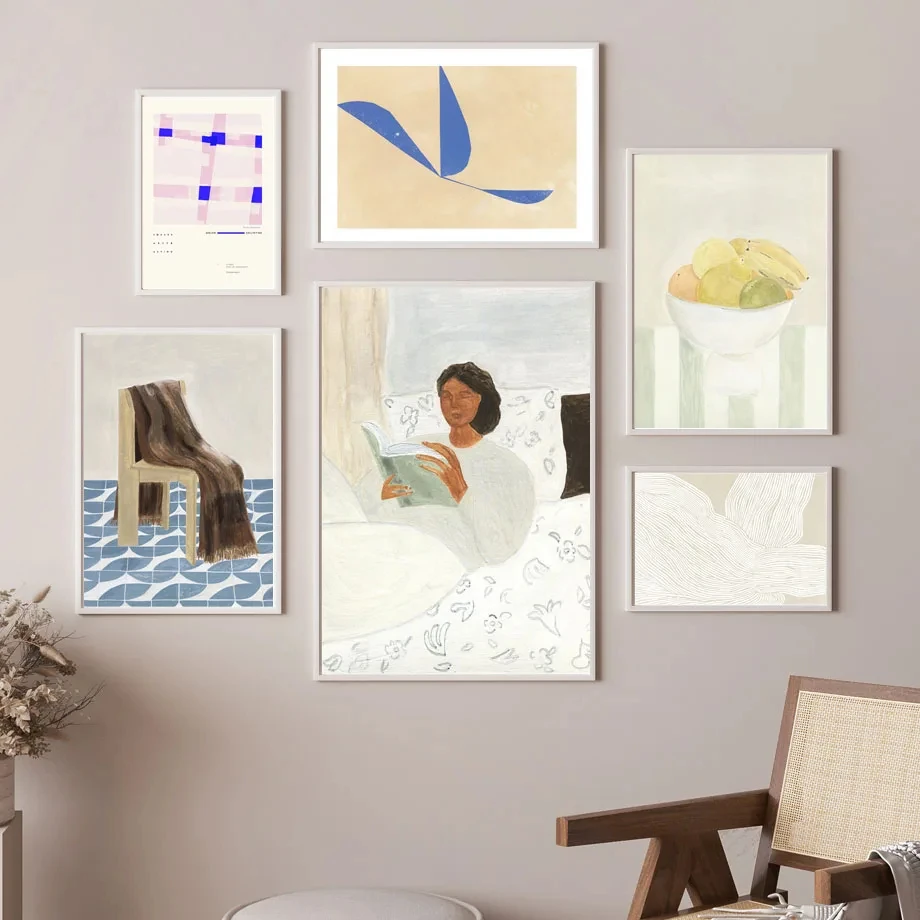 Рисунок 3 - Утреннее чтение Девушка Фрукты