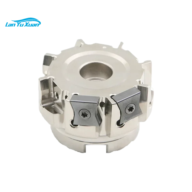 

Qiye CNC cutting tool Carbide face milling cutter for Al copper iron steel