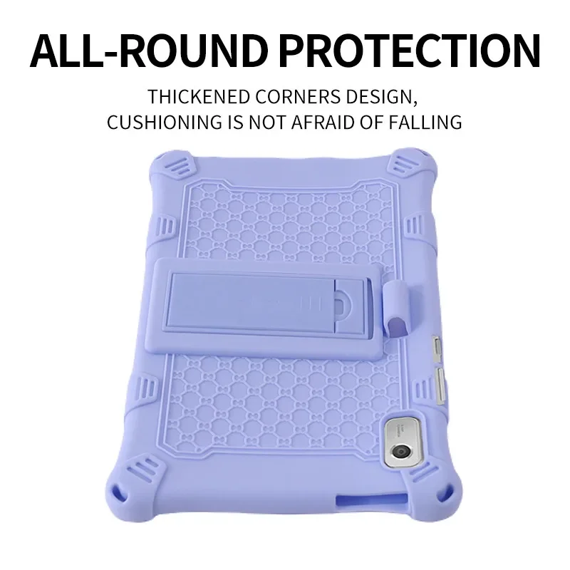 para Lenovo Tab m9 m Tb310fu Tb-310xu Case 9.0 Polegada à Prova de Choque Silicone Kickstand Crianças Tablet Capa para Lenovo Tab m9 Fundas - Imagem 4