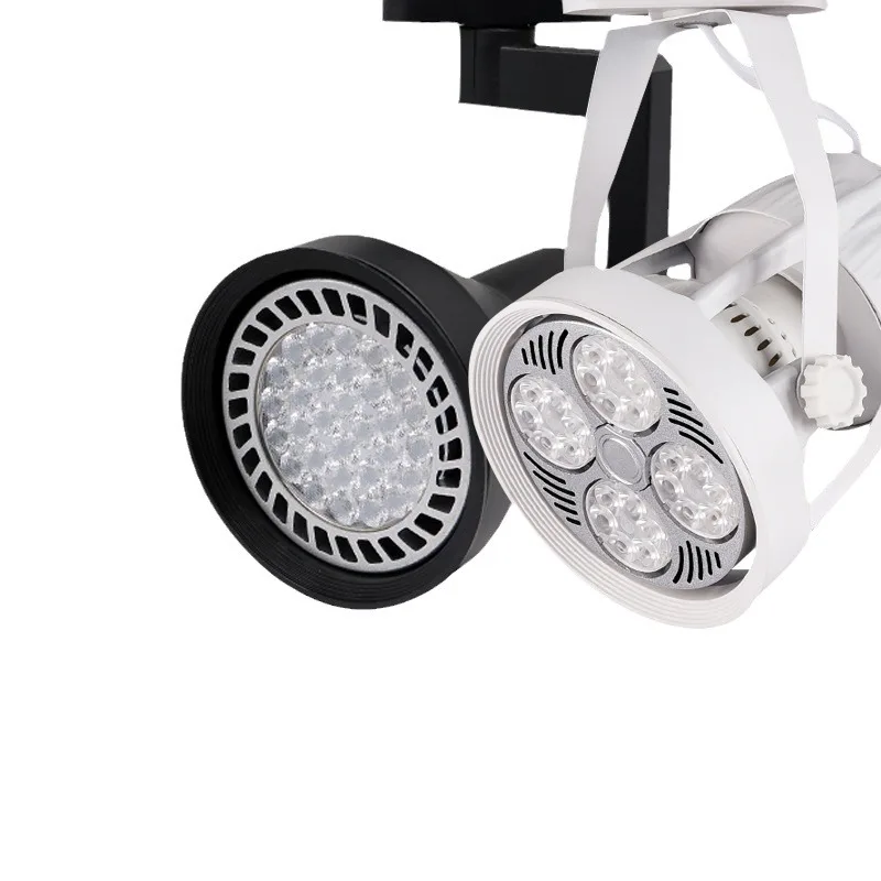 하이라이트 트랙 스포트라이트 의류 매장, APA 전구 상점, 호텔 E27HornPARLamp, 30, 35, 40W