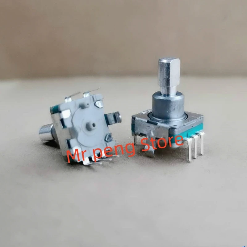 

2pcs for car CD volume rotary potentiometer 360 degree rotation plus key switch encoder 5 pin for ALPS damping feel