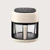 Household large capacity glass visible inner tank air fryer intelligent multi-functional electric fryer explosive products 6
