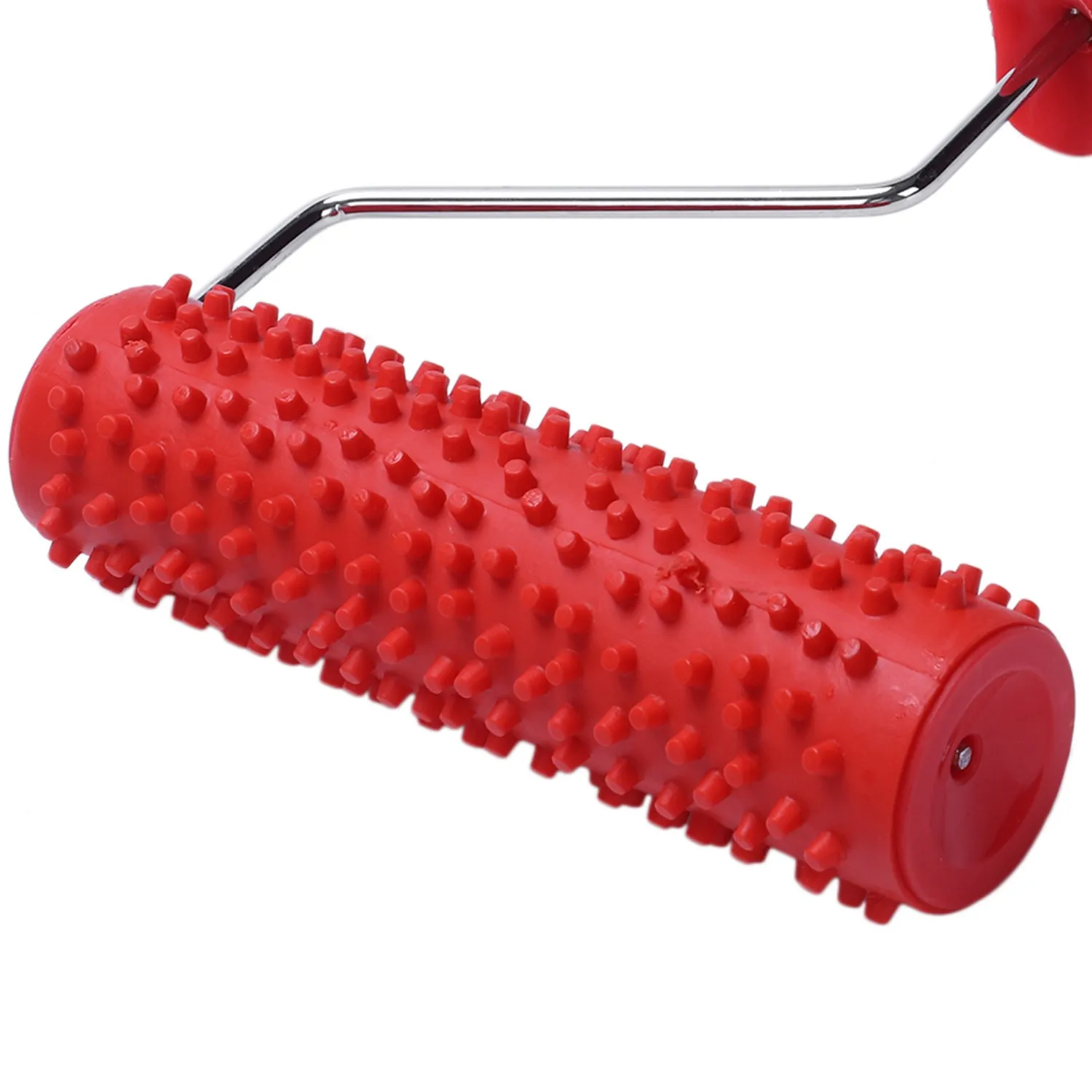 7inch Embossed Raindrop Painting Roller with Plastic Handle for Wall Decoration 6