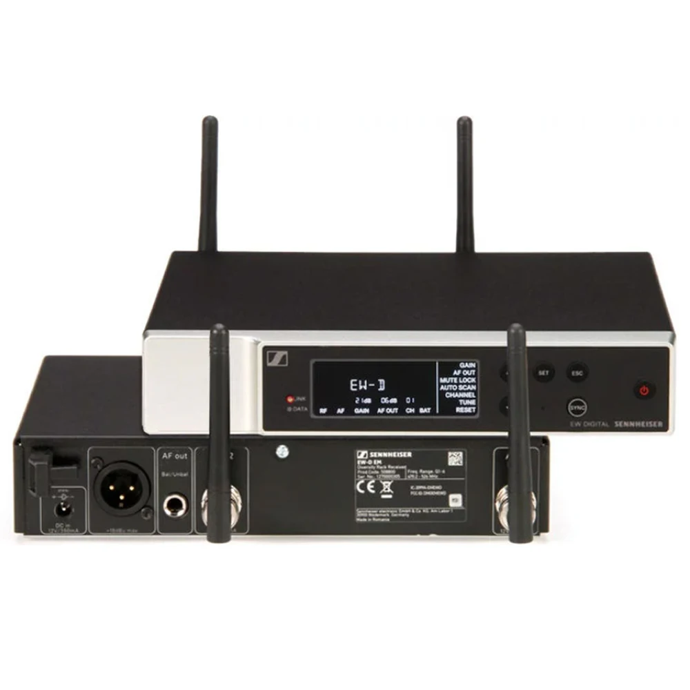 Sennheiser EW-D 835-S 무선 핸드 헬드 마이크 시스템 (R1-R6) (R4-R9)(Q1-Q6)