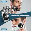 5 in1 Head Shavers for Men 7D, Cordless Bald Head Shaver Wet&Dry Waterproof Electric Razor for Men with LED Display Grooming Kit 5