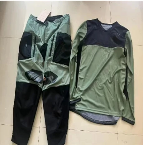 Motorcycle MX Jersey Pants Set Outdoor Off-road Motocross Equipment Men's Women's Spring Autumn Breathable Quick Drying Set