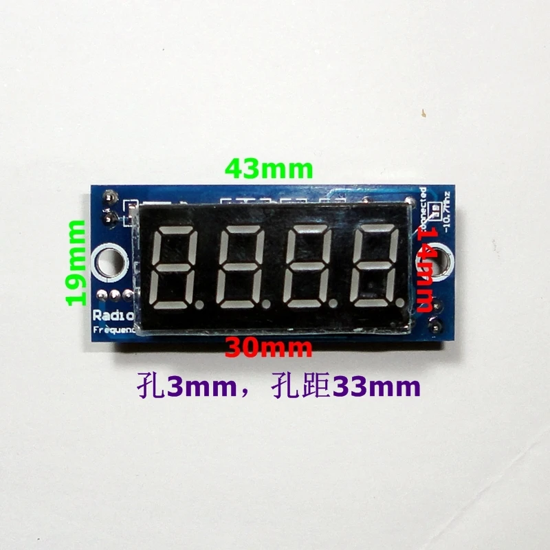 

Micro Aviation Receiver Frequency Display Module 1.0GHz Frequency Meter