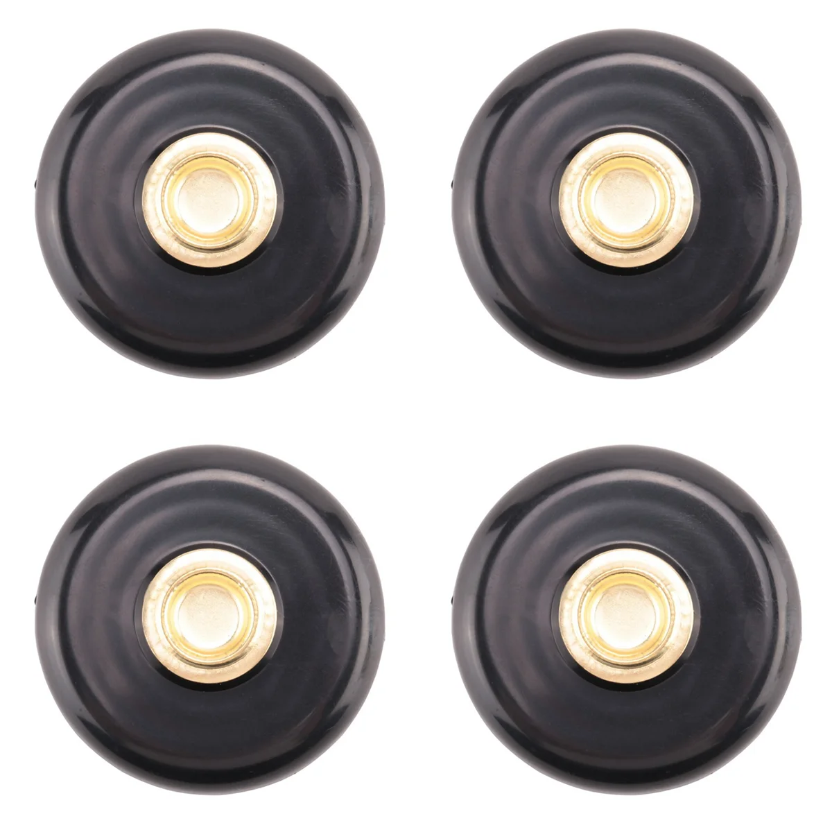 BAAU 4X Cello Endpin Stopper Stop Holder Anchor Protector Non-Slip with Metal Eye