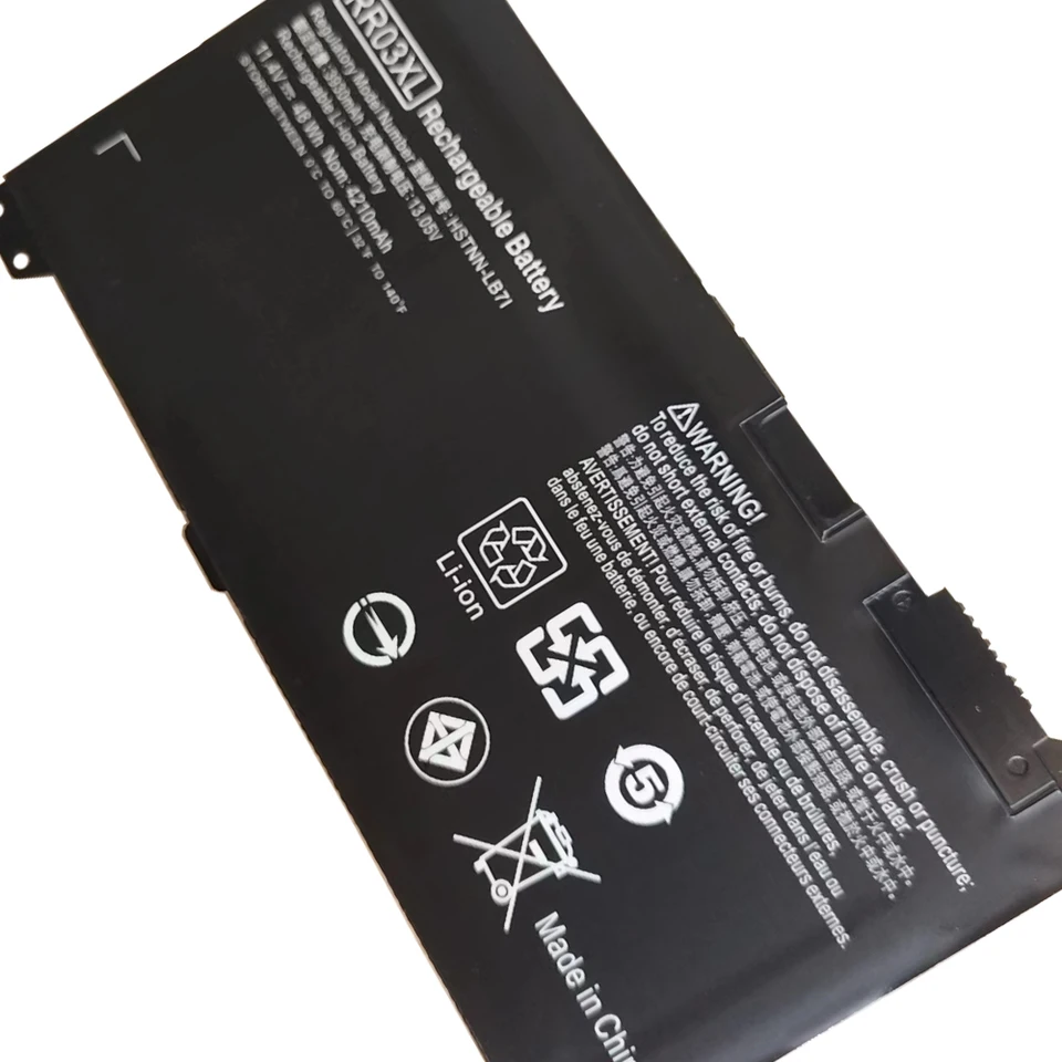 Batteria HP RR03XL 48Wh - Ricambio Perfetto Per ProBook 430/440/450/455/470 G4/G5 E Thin Client!
