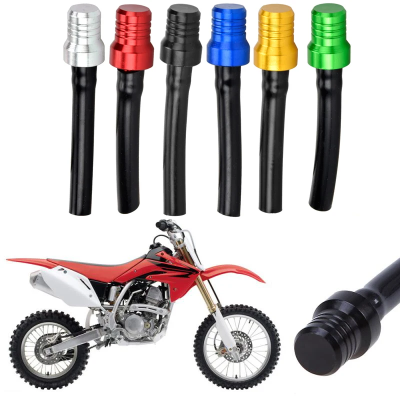 

1 Pcs Aluminum Motorcycle Gas Pit Atv Pit Dirt Bike Fuel Gasoline Tank Cap Breather Pipe Hose Valve Vent Vent Pipe Vent