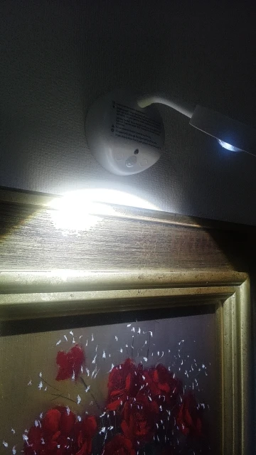 Wireless LED Night Light with Motion Sensor for Indoor Use photo review