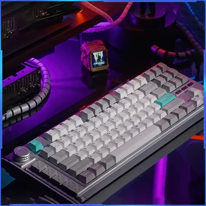 

Lemokey L3 Wireless Mechanical Keyboard Bluetooth 3-mode Rgb Backlight 91 Key Mac/win Esports Gaming Computer Accessories Gift