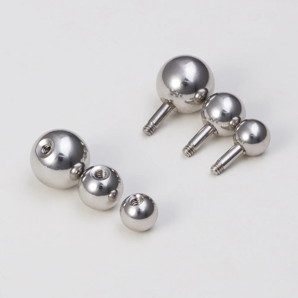 Surgical Steel Labret 24PCS Labret Barbell Piercing Jewelry - Surgical Steel Monroe Lip Ring Helix Tragus Studs Labret Barbell Set