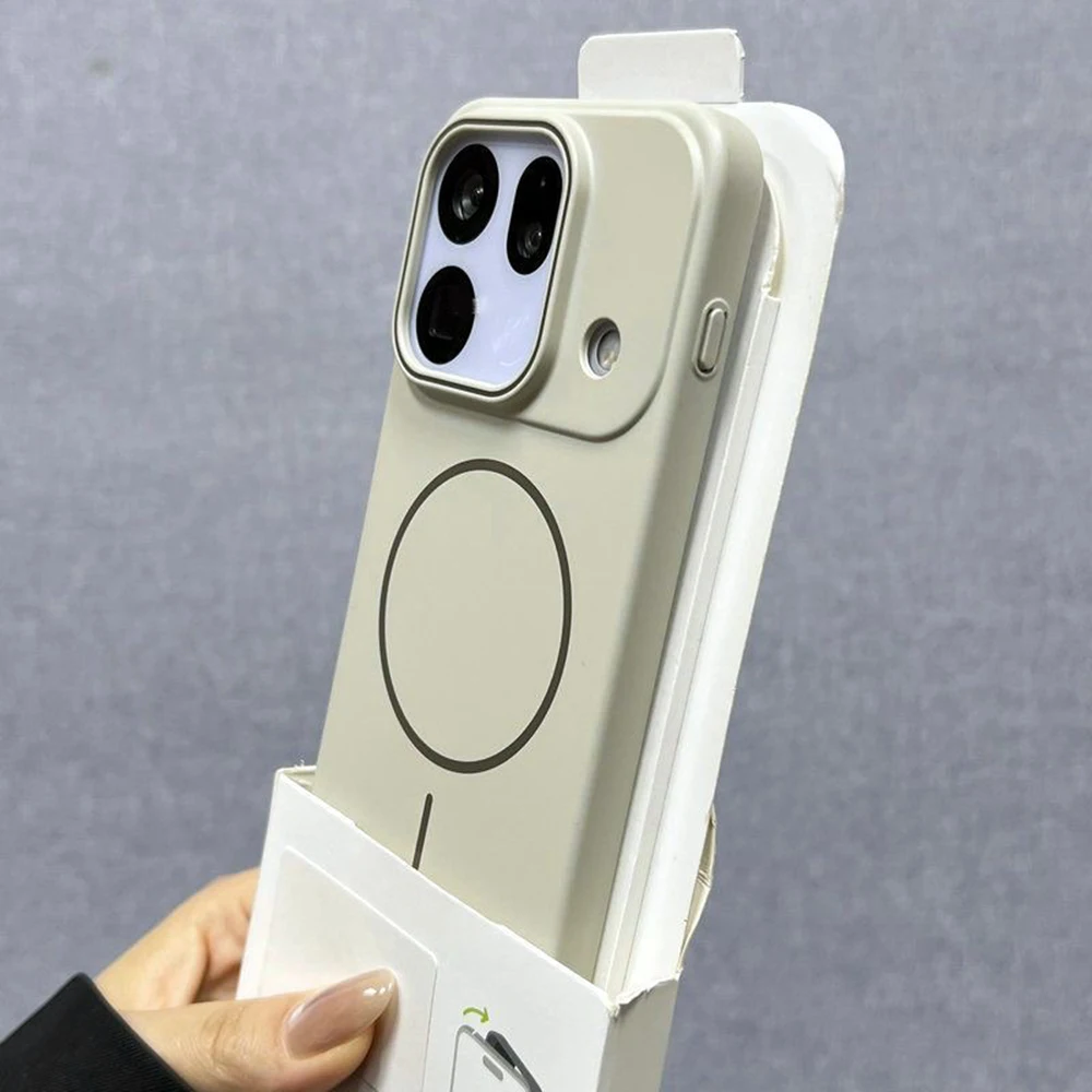 Official Colorful Matte Magnetic Shockproof Rugged Phone Case