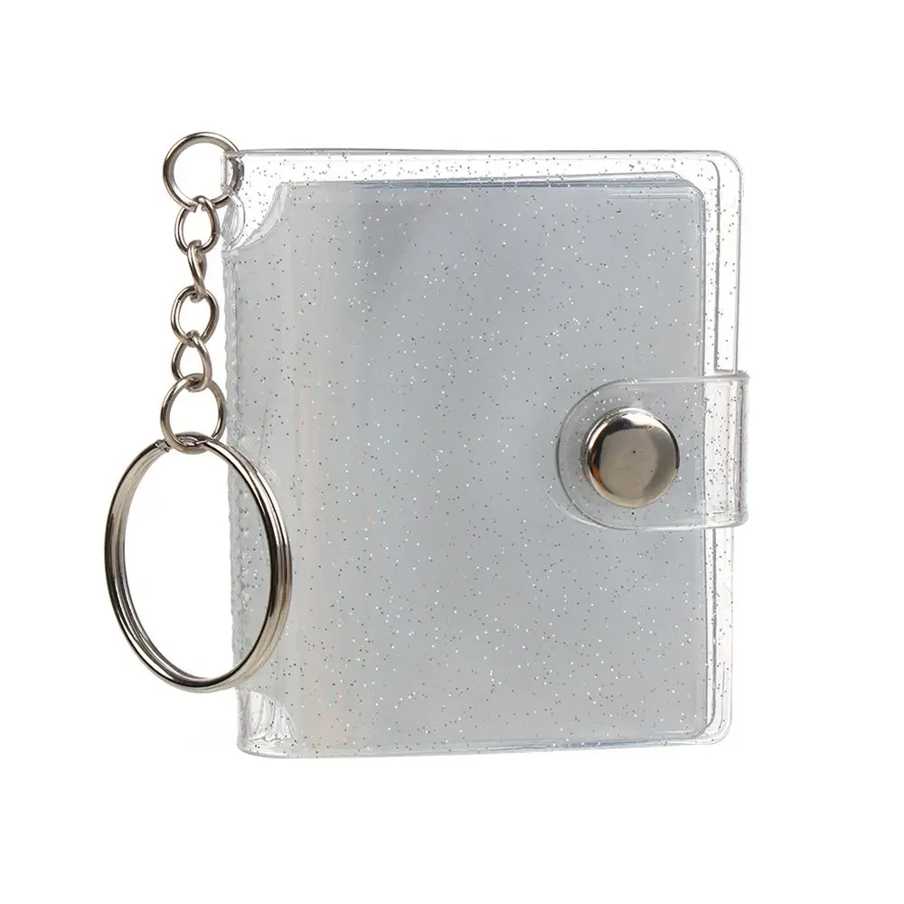 Photocard Protector Photo Album Photocards Collection Photocard Holder Photo Card Holder Trading Card Binder 2 Inch Binder Photocard Holder 20 Pockets Photo Album Card Collect Book Idol Small Card Collection Hand Account Book Key Chain