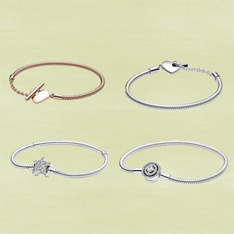 

Женский браслет из серебра 2021 пробы, с Т-образной пряжкой