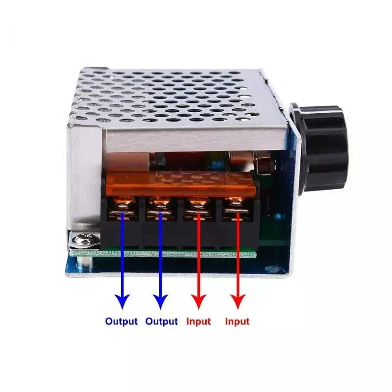 4000W 220V AC SCR 모터 속도 컨트롤러 모듈 전기로 온수기 용 전압 조정기 온도 조광기 LED 조명