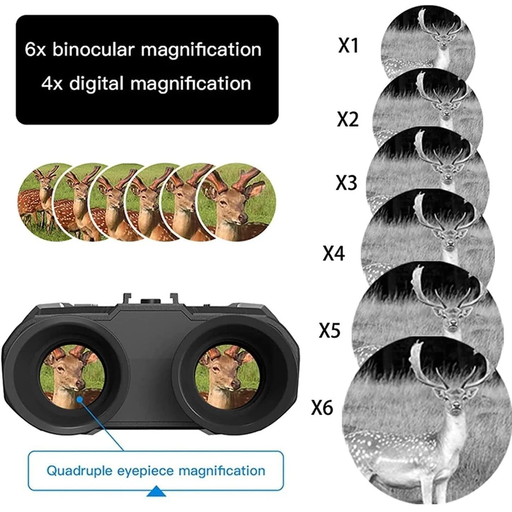 Digital Night-Vision Binoculars + Audio/Video Recording 3