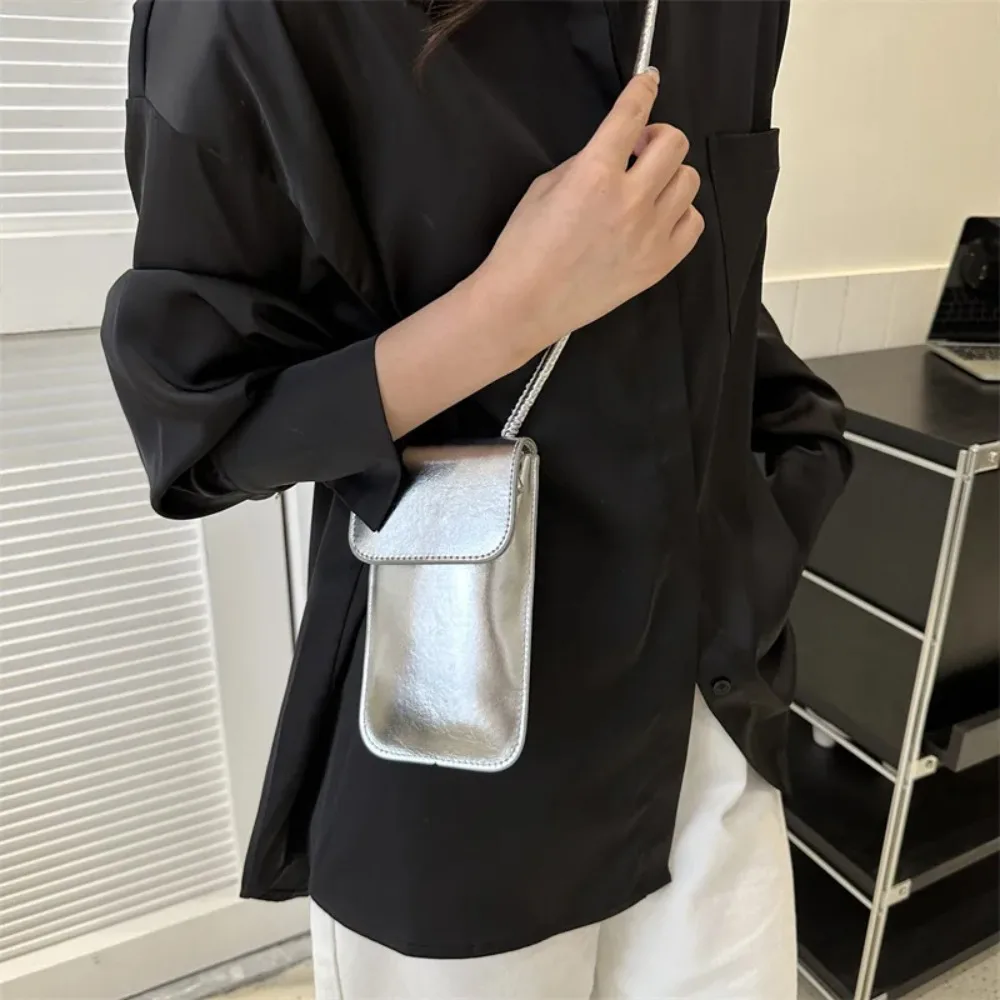 Mode Frauen Taschen Geldbörsen Einfarbig Handy Geldbörse Dame Umhängetasche Umhängetasche Handtasche Weibliche Geld Taschen Umhängetasche – Detail 3