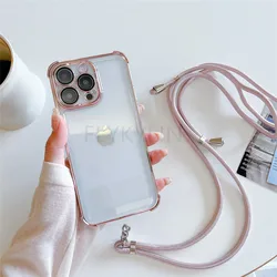 Versatile Crossbody Strap Lanyard Shockproof Silicone Soft Case for Mate 60 (2)