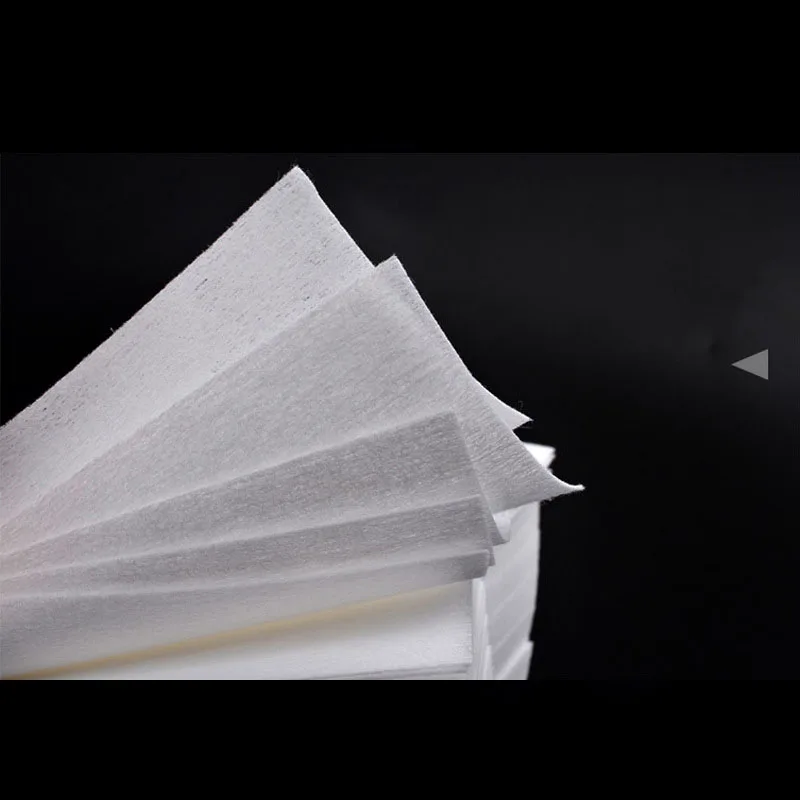 Nail Cotton Polish Remover Wipes Gel Clean Manicure Napkins Lint-Free Wipes Cleaner UV Gel Polish Paper Pads Towel Nail Tool#V 6