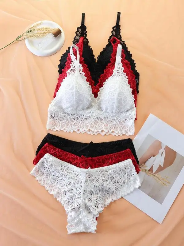 Azure Bloom Lace Lingerie Collection S5d34b1fbc0884abc870b9e8540753044M