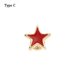 Chic Silicone Bracelet Charms & Decorative Nails (Type C)