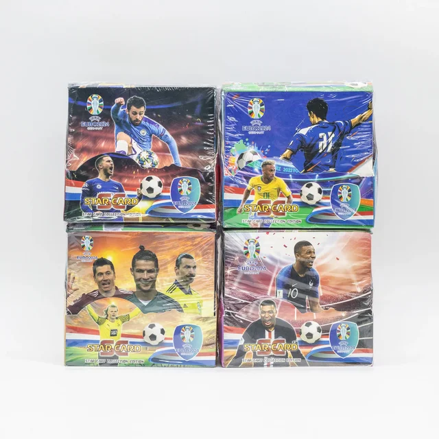 2024 World Football Player Star Card Soccer Stars Limited Cards Complete Set 288 Pcs Collection Fans Trading Card Kids Gift 2