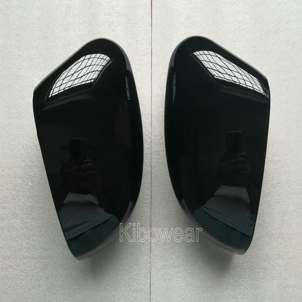 Seitenspiegelkappen für Ford Focus II III MK3 MK2 2009 2010 2011 2012 2013 2014 2015 2016 2017 (glänzend schwarz) ersetzen_voghion.com