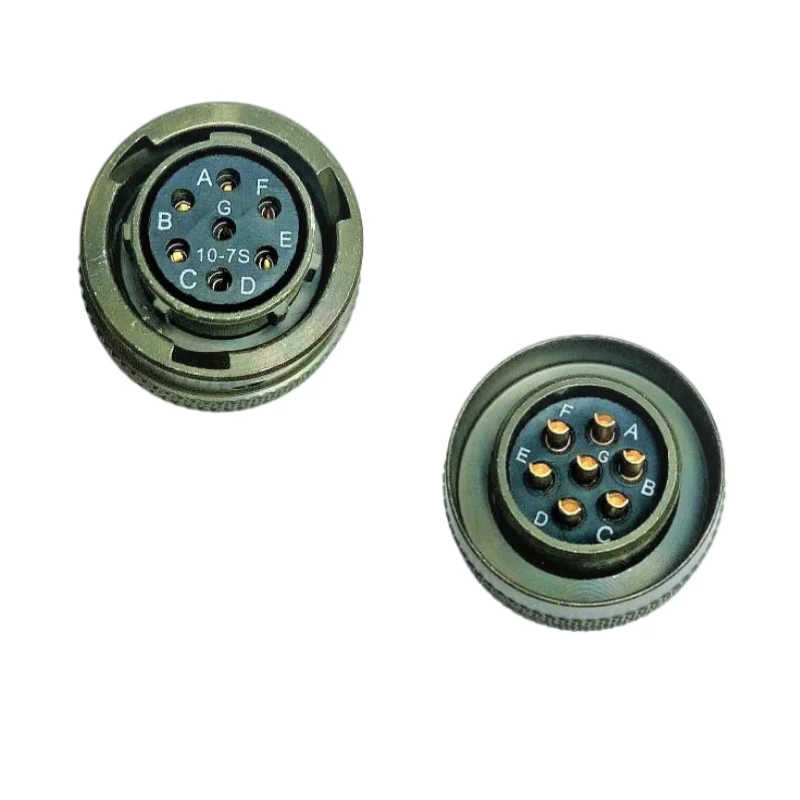 Conector Impermeável da Tomada da Aviação Núcleo de Pinos Pt06e107s Psr Pt02e-10-7p s pt 26482 Mil Pt06e 10-7s 10-7 Pt02e 10-7 p