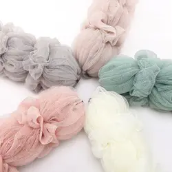 Household Scrub Exfoliator Bathing Tools Cleaner Dead Skin Washcloth Shower Puff Body Scrubber Mesh Shower Brush