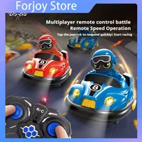 Kids Remote Control Dodgem Car Pair Versus Drifting Race Car Collision Ejection Run Karts Parent-Child Interactive Toy Birthday 1