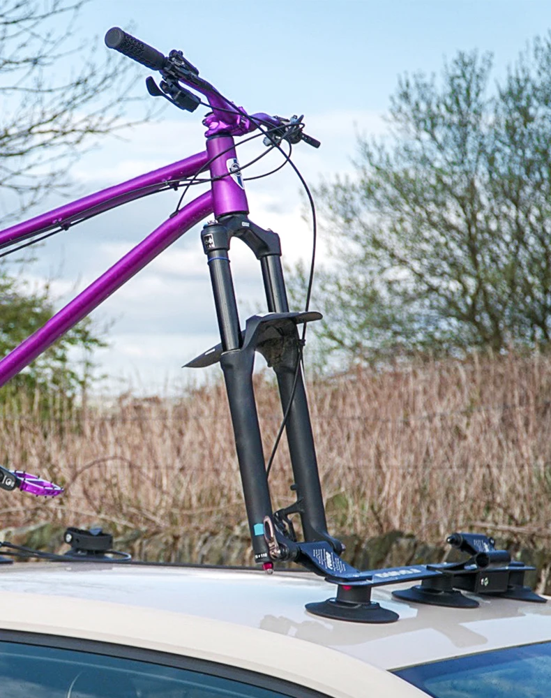 ROCKBROS Lokaler Versand Elektrofahrrad-Dachträger mit Saugnapf, Schnellmontage-Fahrradträger für Autodach, Fahrrad-Zubehör – Detail 16