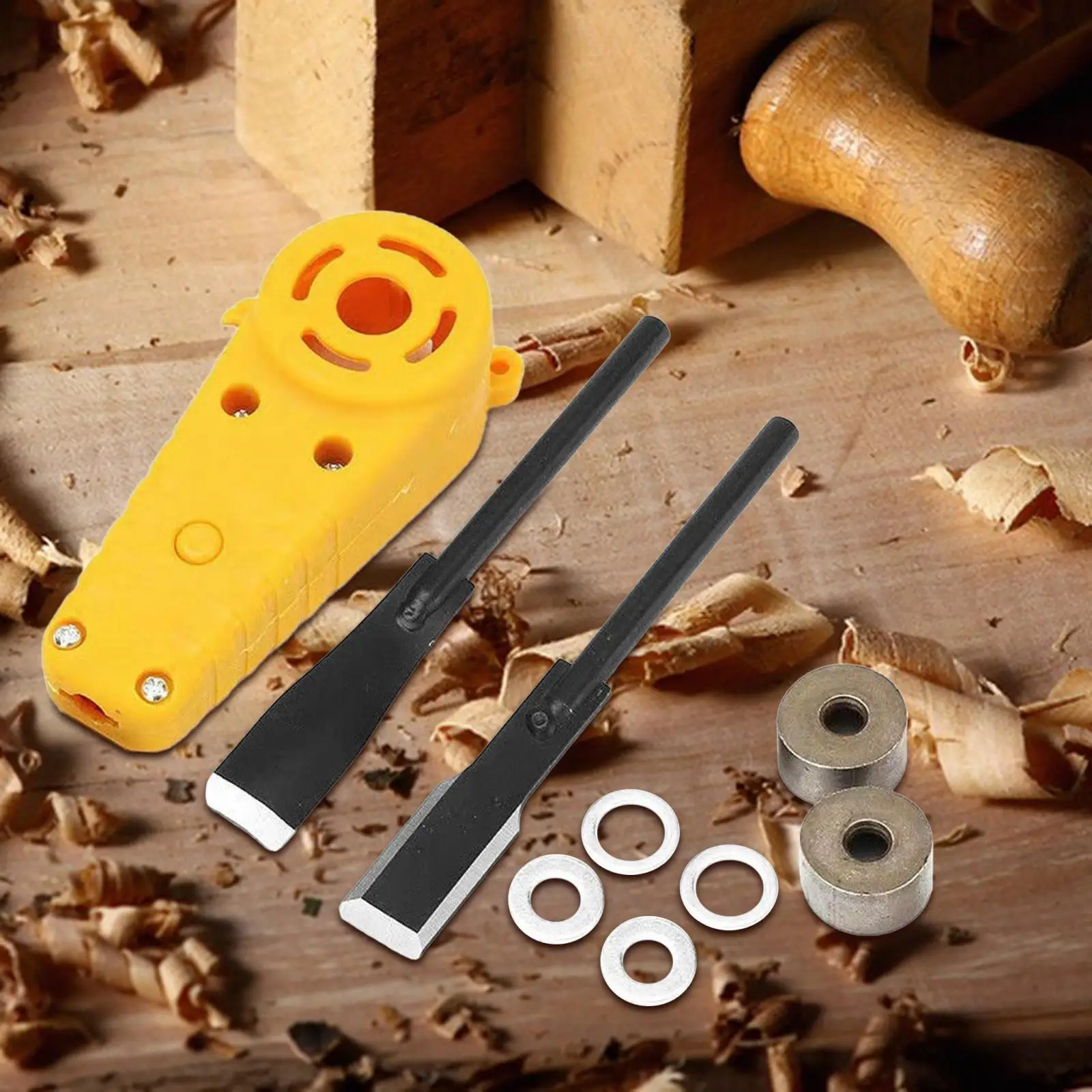 Wood Carving Power Chisel Parts Kit for Angle Grinder Versatile Accessory