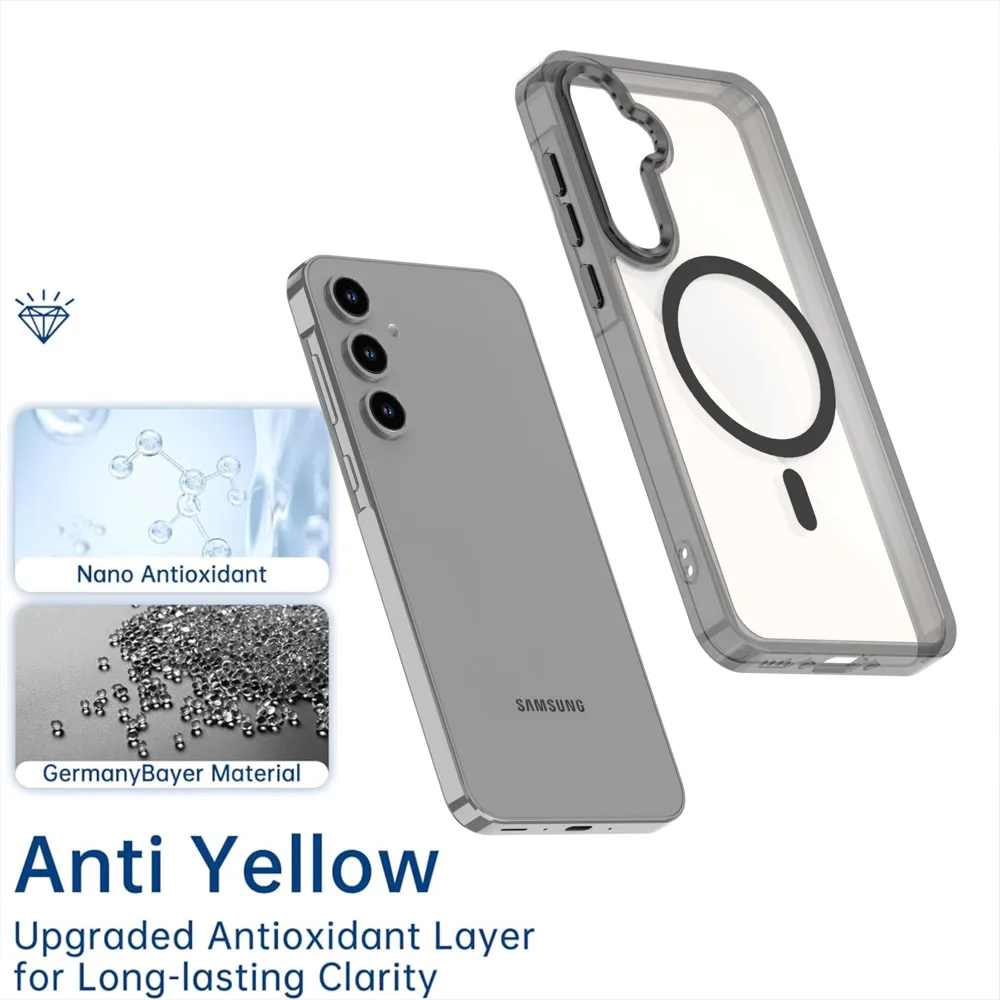 Magsafe Magnetic Wireless Charge Clear Case