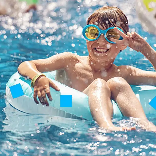 Gumi Javító Támogatás Úszómedence Javítás 50 Darab Négyzet Alakú Ön Adagoló Felfújható Úszómedence-Foltok Kajak Tutajokhoz - Image 3