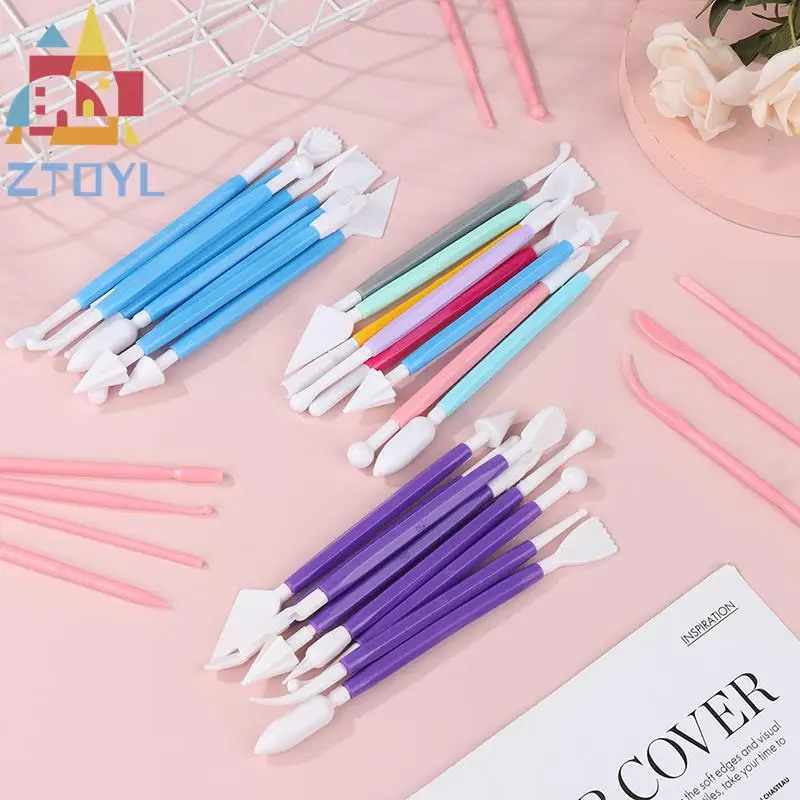 8/14pcs Plastic Clay Sculpting Set Polyform Sculpey Set Polymer Modeling Clay Tools,play dough tools,modeling tools