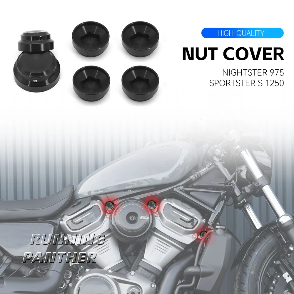 

New Motorcycle Nightster 975 Nut Cover Design Premium Width 15 22 For Harley Nightster 975 RH 975 2022 2023