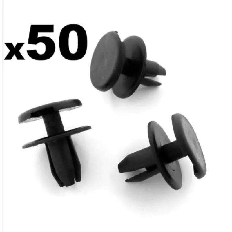 

50x For Vauxhall Astra, Signum, For Vectra Front Bumper Clips / Plastic Rivets