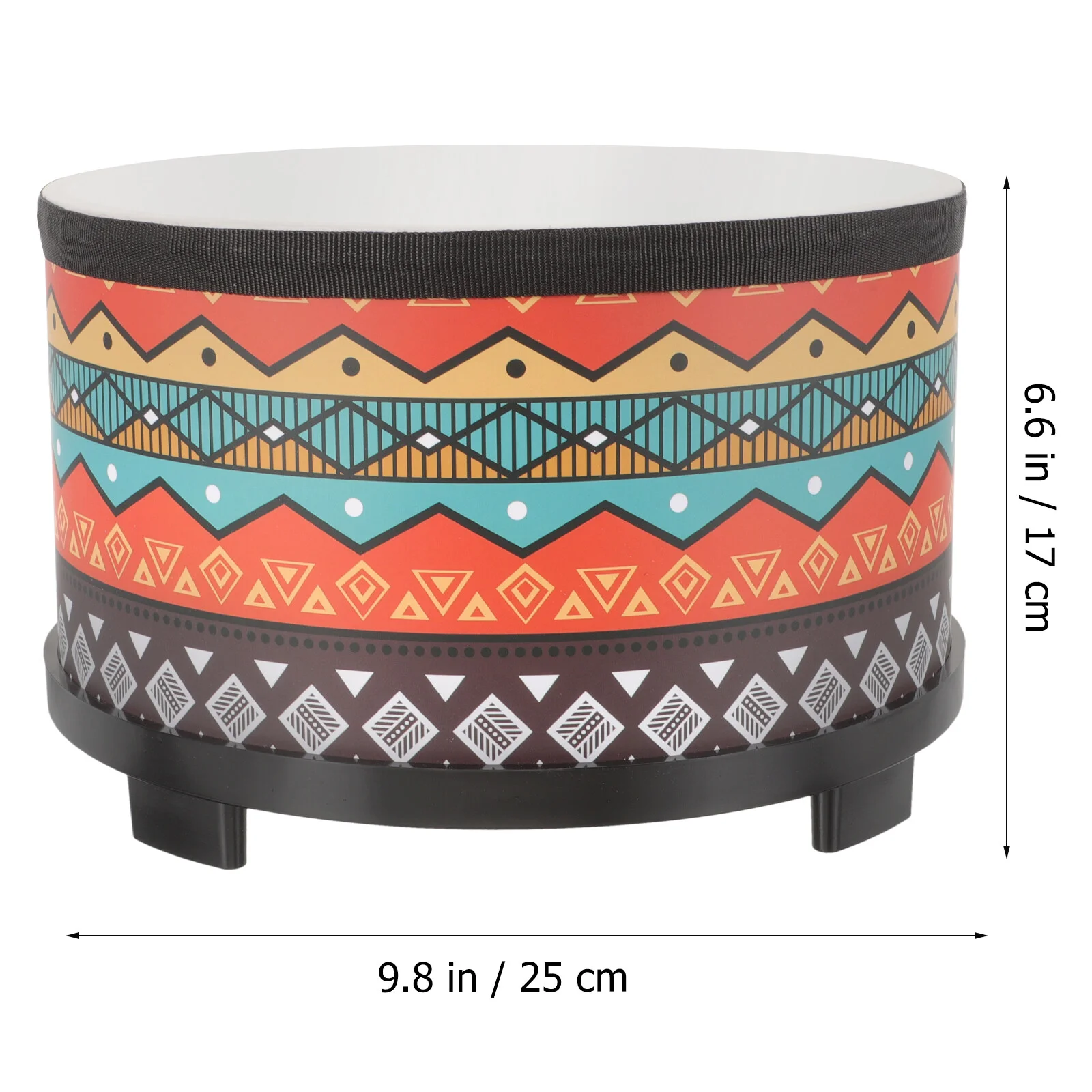 Snare Drum Practice Pad Orff Floor Drum Percussion Instrument Baby Toy Cartoon Music Wooden Snare Stick Toys Babies musical percussion instruments snare drum practice pad