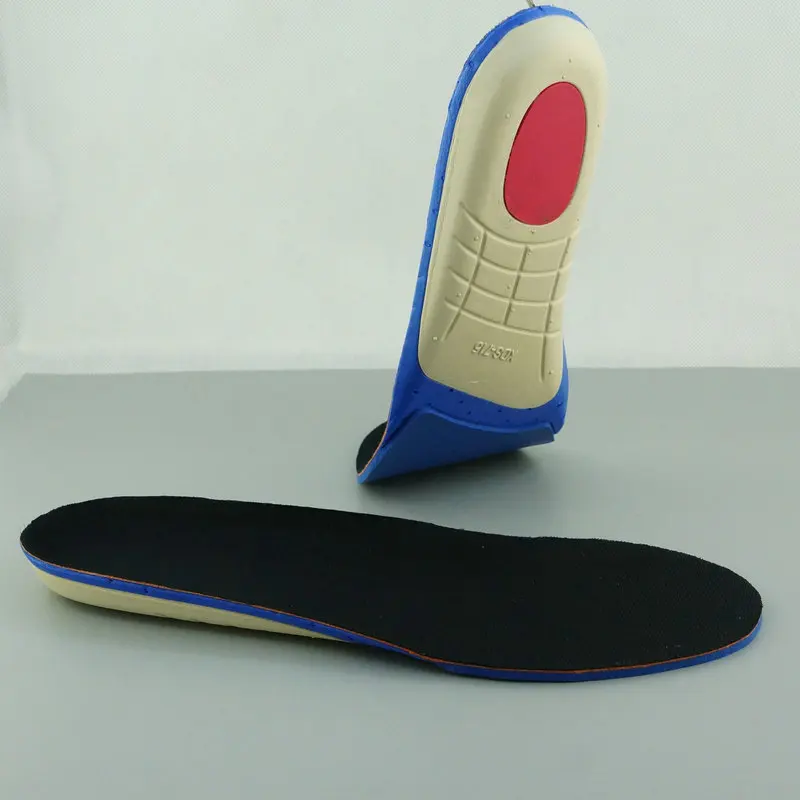 Orthopedic Flat Foot  Deodorant Shock Absorption Insoles For Feet Ease Pressure Of Air Movement Breathable Damping Cushion